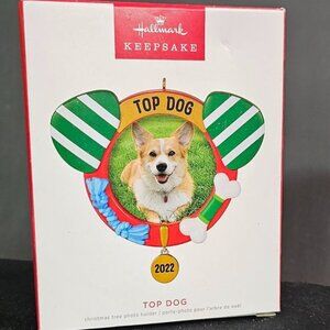 Hallmark Keepsake Christmas Tree Ornament- Top Dog 2022- New in box